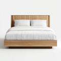 Schlafzimmerbett aus Holz für den privaten Bereich 200 x 160 x 90