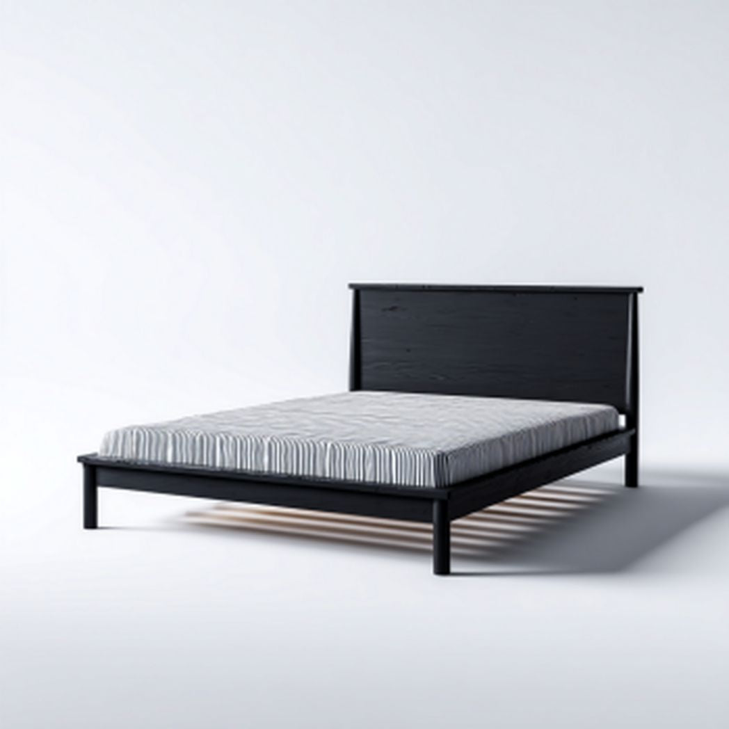 Bettgestell für Schlafzimmer aus Kiefernholz-200 x 160 x 30